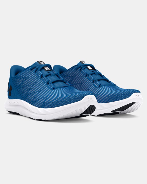 Men's UA Speed Swift Running Shoes in Blue image number 3